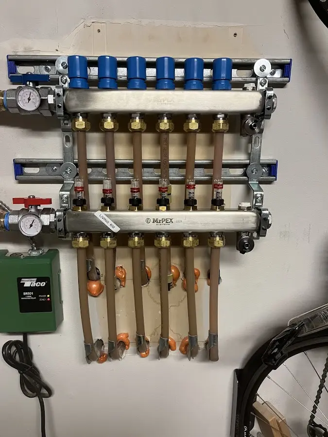 Plumber performing Leak Detection at a residential property in Rosedale